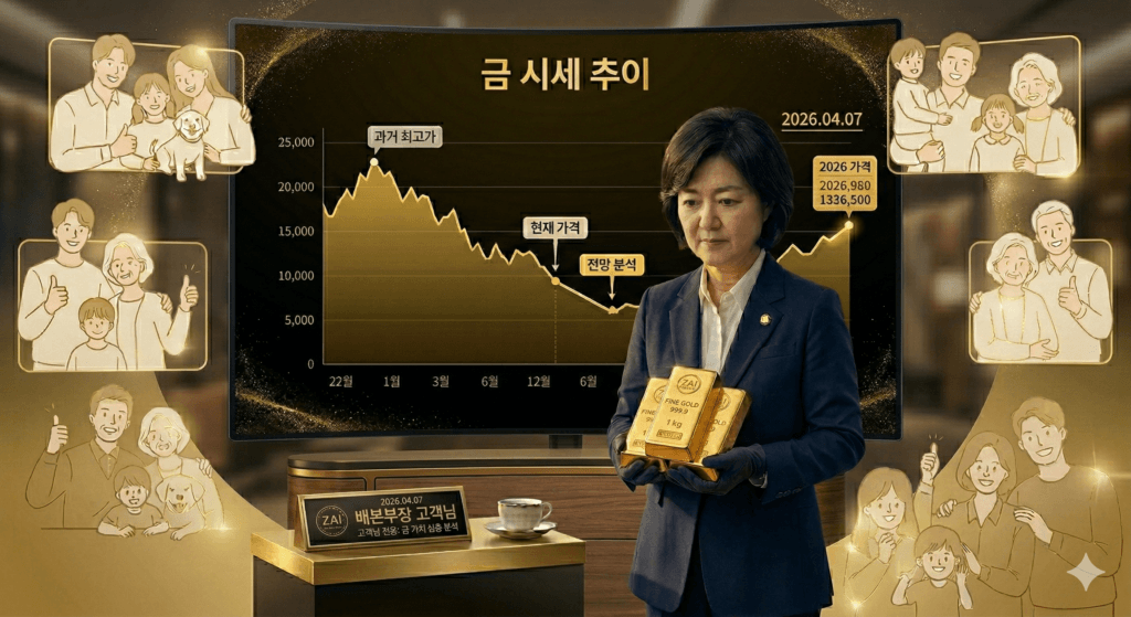 2026 금시세 전망 및 금값 하락 시 대응 투자 전략 배본부장 분석

