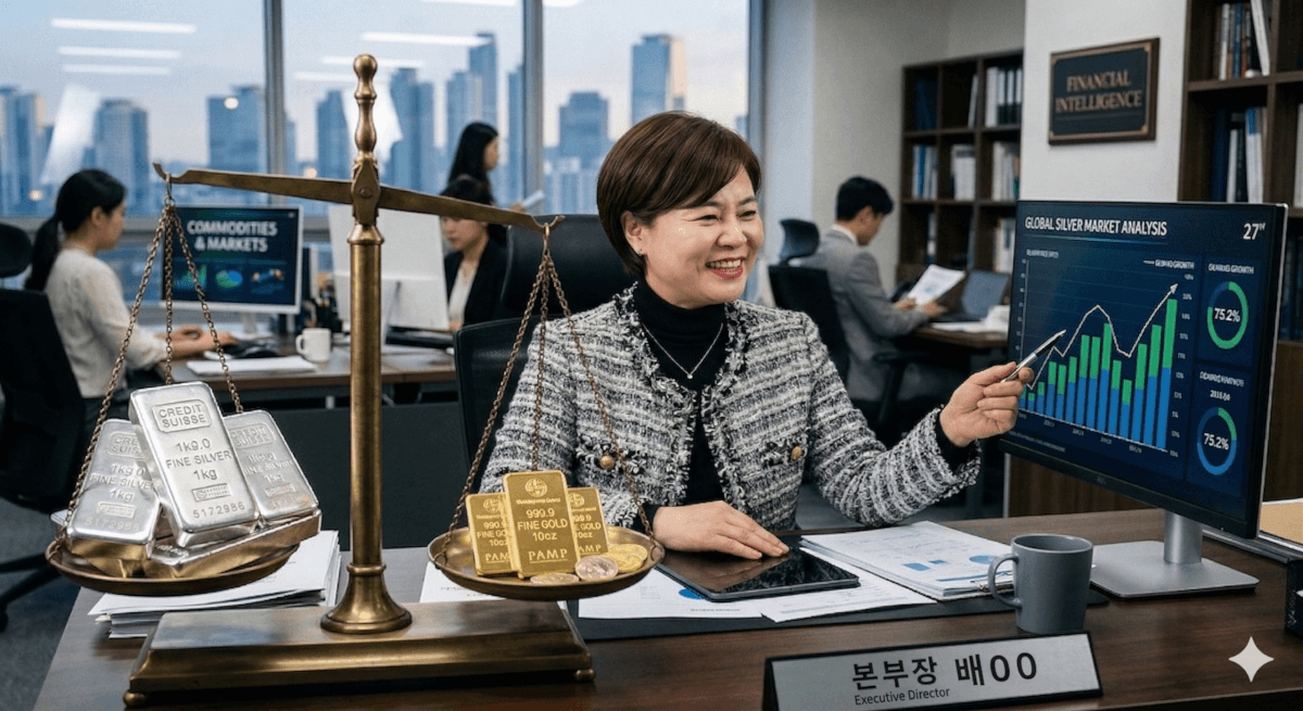 2026 은 투자 전망 및 금-은 교환 비율 투자 전략 배본부장 분석